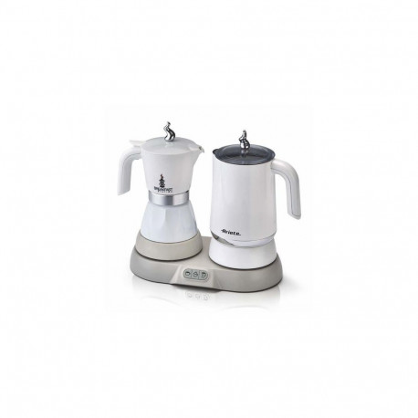 Ariete 1344 Breakfast Station, 3 products in 1: Moka Pot, Kettle, Hot and Cold Milk Frother, 500 W, 