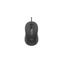 Logitech Signature Wired M520 for Business mouse Office Ambidextrous USB Type-C Optical 4000 DPI