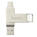 Hama 00182491 C-Rotate Pro 128GB USB 3.0 silver