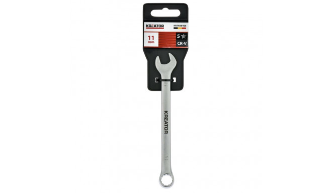 Kombineeritud võti KREATOR KRTH30406 11 mm, 150 mm, kroom-vanadium