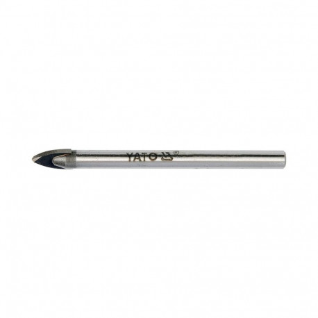 Glass and tile drill bit for precise drilling in glass and soft ceramics YG6X tungsten carbide 10mm 