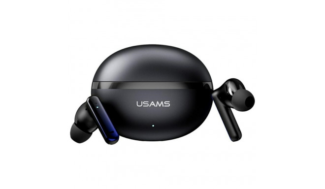 Bluetooth headphones TWS E02 ANC+ENC black