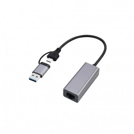 USB 3.1 Network Adapter USB-A/USB-C 2.5 Gb/s