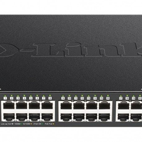 Product Summary: D-Link DGS-1250-28XMP Smart Managed Switch
Key Specificati