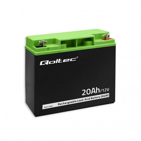 AGM battery 12V 20Ah, max. 300A