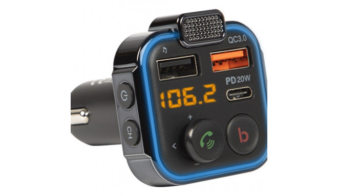 Here is a detailed breakdown and description of the BLOW FM Transmitter Bluetooth 5.1 + QC3.