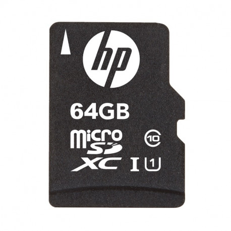 HP mälukaart microSDXC 64GB + adapter (SDU64GBXC10HP-EF)