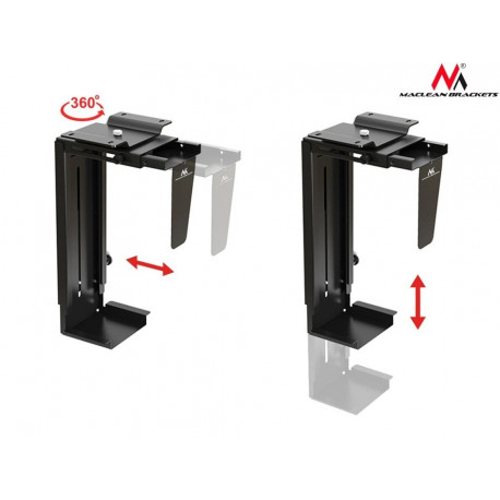 Product Name: Maclean MC-713 B Under-Desk CPU Holder
Specifications & Featu