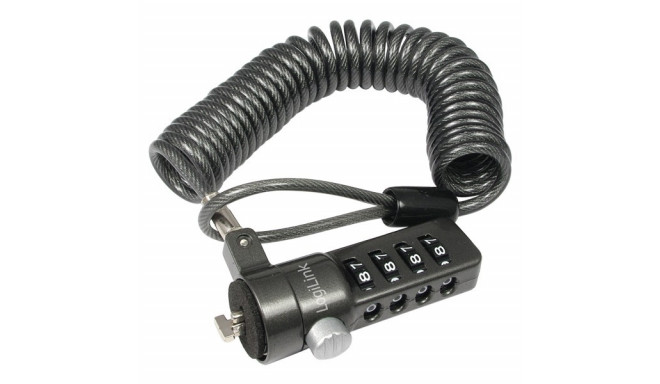 Laptop anti-theft lock, Black