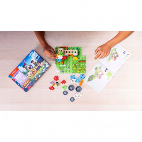 Marioinex Farmer's vahvliklotsid, keeratud veski, 100 tk (07559)