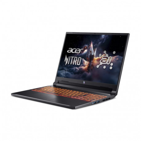 Acer Nitro V 16 AI ANV16-42-R1PE must 16" IPS WUXGA 1920 x 1200 pikslit AMD Ryzen 5 240 16 GB DDR5 5