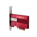 Asus | XG-C100F 10G PCIe Network Adapter; SFP+ port for Optical Fiber Transmission and DAC cable | 1