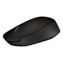 MOUSE USB OPTICAL WRL B170/BLACK 910-004798 LOGITECH