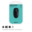 MOUSE USB OPTICAL B110 SILENT/BLACK 910-005508 LOGITECH