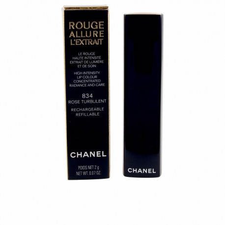 CHANEL huulepulk ROUGE ALLURE L'EXTRAIT taastäidetav 2gr, #834 rose turbulent
