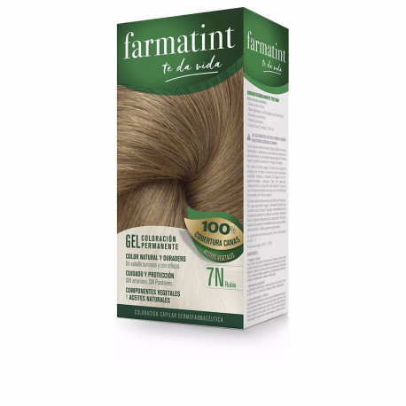 FARMATINT GEL coloración permanente #7n-rubio 5 u