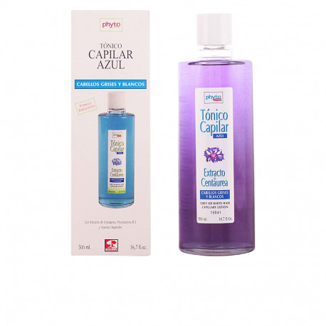 Crusellas juuksetoonik Rhum Quinina hallidele ja valgetele juustele 500ml, sinine