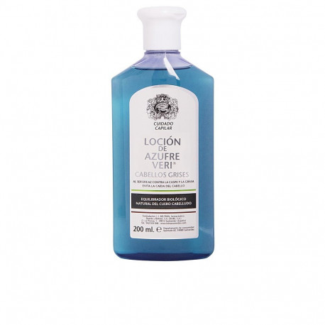 AZUFRE VERI loción equilibrante cabello gris 200 ml