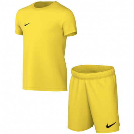 Komplet sportowy dla dzieci Nike DRY Park Kit Set żółty CD2244 719 XL