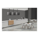 NEOMOUNTS TV/monitori laemount kõrgus 106-156cm 32-75-tolline max 50kg täisliikuv kallutatav pöörata