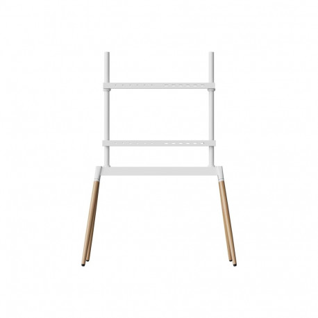 GEMBIRD TV floor stand 55 - 86inch white/wood