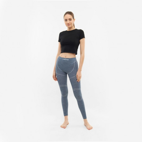 Base Layer Pants - Viking Lana Pro Merino Wool Thermal Insulation Black