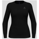 Activewear T-shirt - Odlo BL TOP crew neck l/s ACTIVE WARM ECO size S black