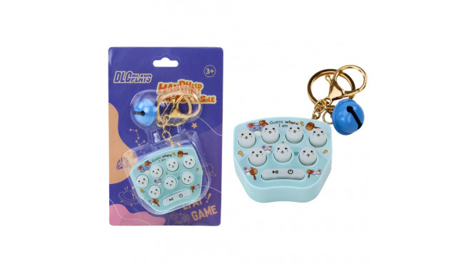 Gra Elektroniczna Kieszonkowa Brelok Pop It Zręcznościowa Niebieska