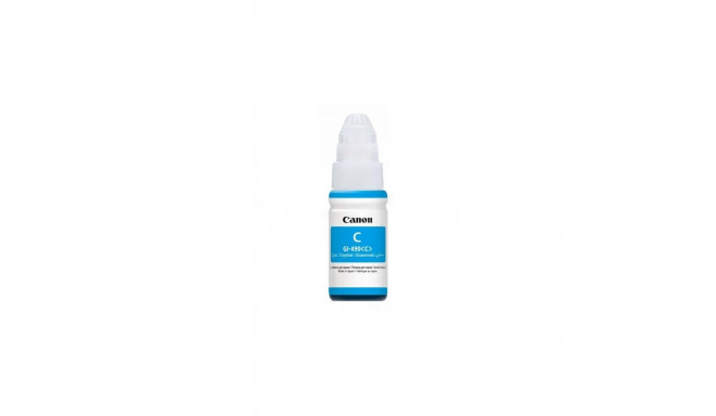 Canon GI-490 C (0664C001) Ink Refill Bottle, Cyan