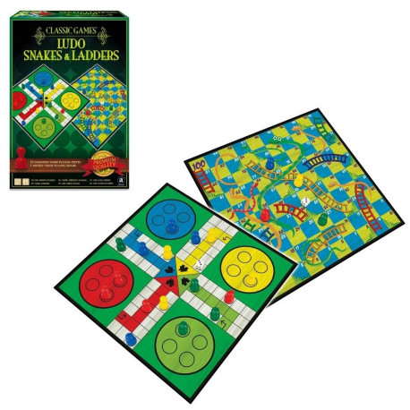 Lauamäng Classic 2in1 Ludo, Maod ja redelid