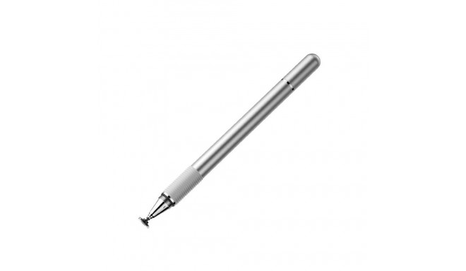 Baseus Baseus Golden Cudgel ACPCL-0S double-sided stylus for tablets, phones with gel pen - silver