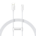 Baseus Baseus Superior Series SUPERVOOC USB-A to USB-C 65W 1m cable white
