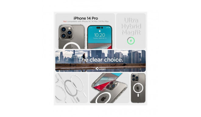 Spigen White || Transparent