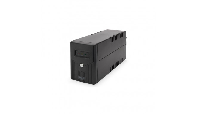 Digitus Line-Interactive UPS DN-170063, 600VA, 360W, 1x 12V/7Ah battery, 2x CEE 7/7 outlet, 2x RJ-11