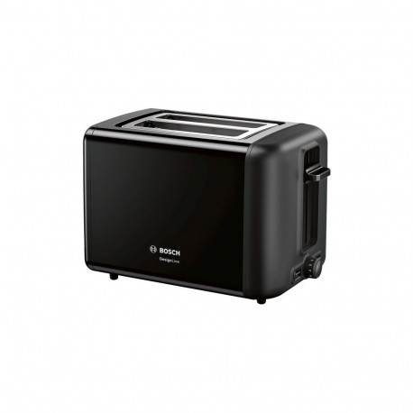 Bosch DesignLine Toaster TAT3P423 Power 970 W, Number of slots 2, Housing material Stainless steel,