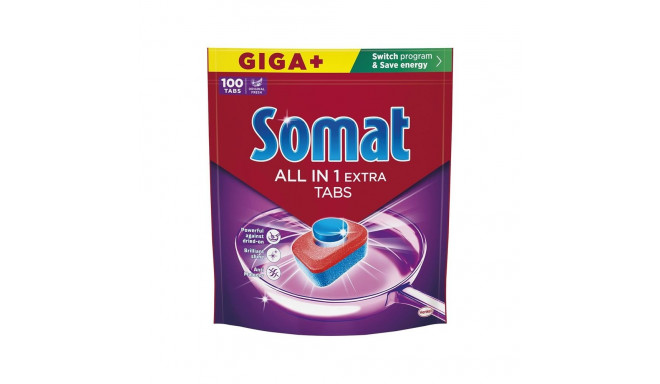 Somat All in1 Extra nõudepesutabletid 100 tk