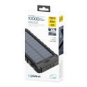PLATINET POWER BANK 10000mAh POLYMER 2A USB SOLAR PANEL [45812]