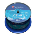 VERBATIM CD-R 700MB 52X EXTRA PROT. CAKE*50 43351