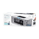 Platinet clock-radio + wireless speaker + charger Daily PMGQ15B, white (44800) Platinet clock-radio + wireless speaker + charger Daily PMGQ15B, white (44800)