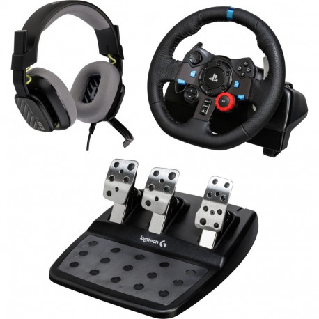Logitech G29 Driving Force incl Headset A10 Bundle