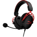 HyperX Cloud Alpha must-punane juhtmega peakomplekt