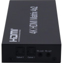 PremiumCord HDMI matrix switch 4:2 with audio, resolution 4Kx2K