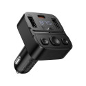 Car transmitter bluetooth Hoco USB A + USB C QC PD 35W E87 black