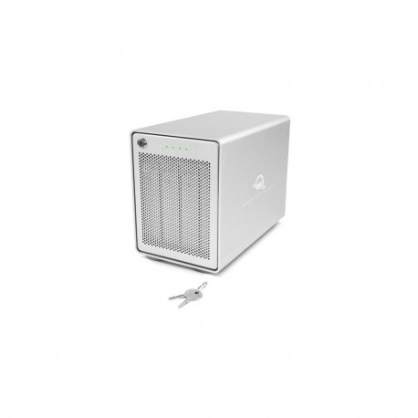 Mercury Elite Pro Quad (silber, USB 3.2 Gen 2, RAID Ready)