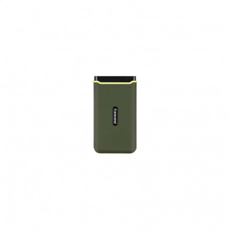 Transcend väline SSD ESD380C 500GB USB Type-C USB 3.2 Gen 2x2, roheline