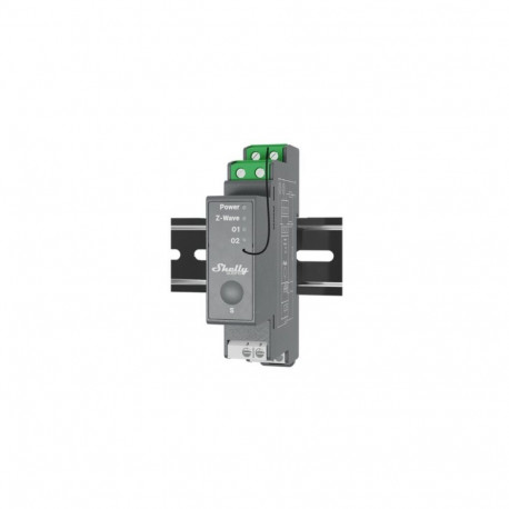 Shelly Qubino Wave Pro 2 electrical relay Grey
