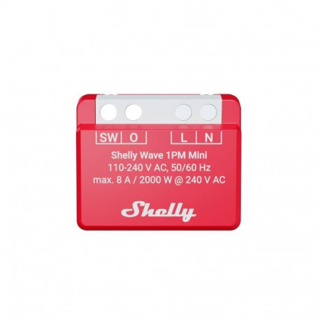 Shelly Wave 1PM Mini LR Smart Z-Wave Relay