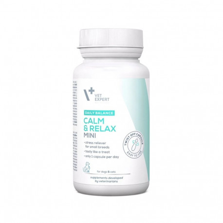 VETEXPERT Calm&Relax Mini toidulisandid koertele ja kassidele 30 tk