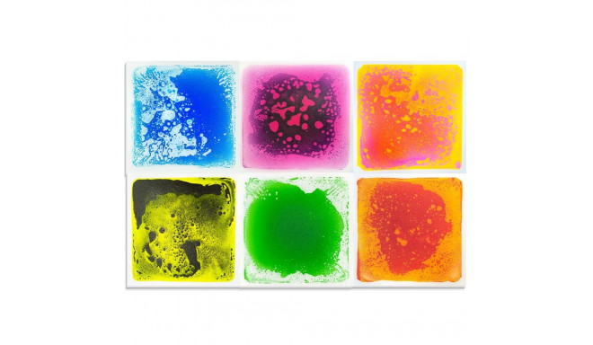 Tullo sensoorne rada – värvilised sensoorsed plaadid vedelikuga 6 tk