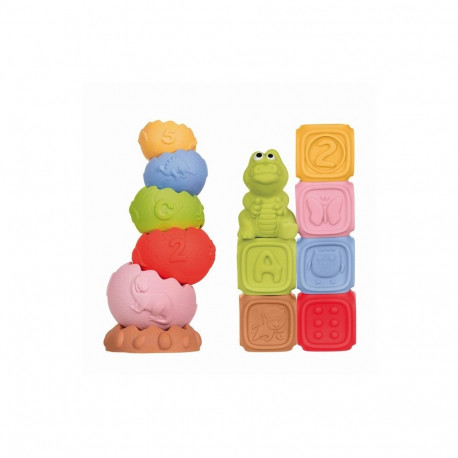 Tullo sensoorsed klotsid – Montessori hariduslik komplekt, 13 osa